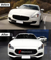 CONVERSION FACELIFT BODY KIT FOR MASERATI QUATTROPORTE 2013-2017 UPGRADE TO 2017-2021