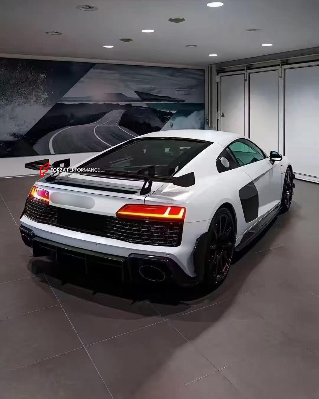 DRY CARBON BODY KIT for AUDI R8 4S 2016 - 2023 Forza Performance custom fit design GT RWD style 