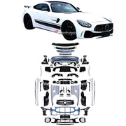 CONVERSION for MERCEDES BENZ AMG GT GTS C190 UPGRADE to AMG GTR 2015-2022 FACELIFT

Set includes:

Front Bumper Assembly
Front Fenders (dry carbon)
Front Fender trims
Side Skirts (dry carbon)
Rear Bumper Assembly
Rear Spoiler

Material: Plastic PP + Dry carbon

Note: Professional installation is required

Payment ►
Visa
Mastercard
PayPal with a credit card (add 4.4% at checkout)
Payoneer
Cryptocurrency
Shipment ►
By express DHL/UPS/TNT/FedEx
To the local international airport
Special line by air
Special lin