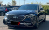 CONVERSION FRONT BUMPER and GRILLE for MERCEDES BENZ E CLASS W214 2023+ UPGRADE to S CLASS AMG W223 S63

Set includes:

Front Bumper
Front Grille


Each part of this kit can be sent separately. Please contact us if you need a specific part.

Material: Plastic

NOTE:&nbsp;Professional installation is required

Payment ►
Visa

Mastercard

PayPal with a credit card (add 4.4% at checkout)
Payoneer
Cryptocurrency
Shipment ►
By express DHL/UPS/TNT/FedEx
To the local international airport
Special line by air
Speci