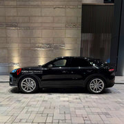 CONVERSION FRONT BUMPER AND REAR BUMPER for PORSCHE CAYENNE E4 9Y0.2 2024+ UPGRADE to TURBO GT 2024+ FORZA PERFORMANCE custom fit Turbo GT Style

Set includes:
Front Bumper
Rear Bumper

Material: Plastic

NOTE: Professional installation is required.