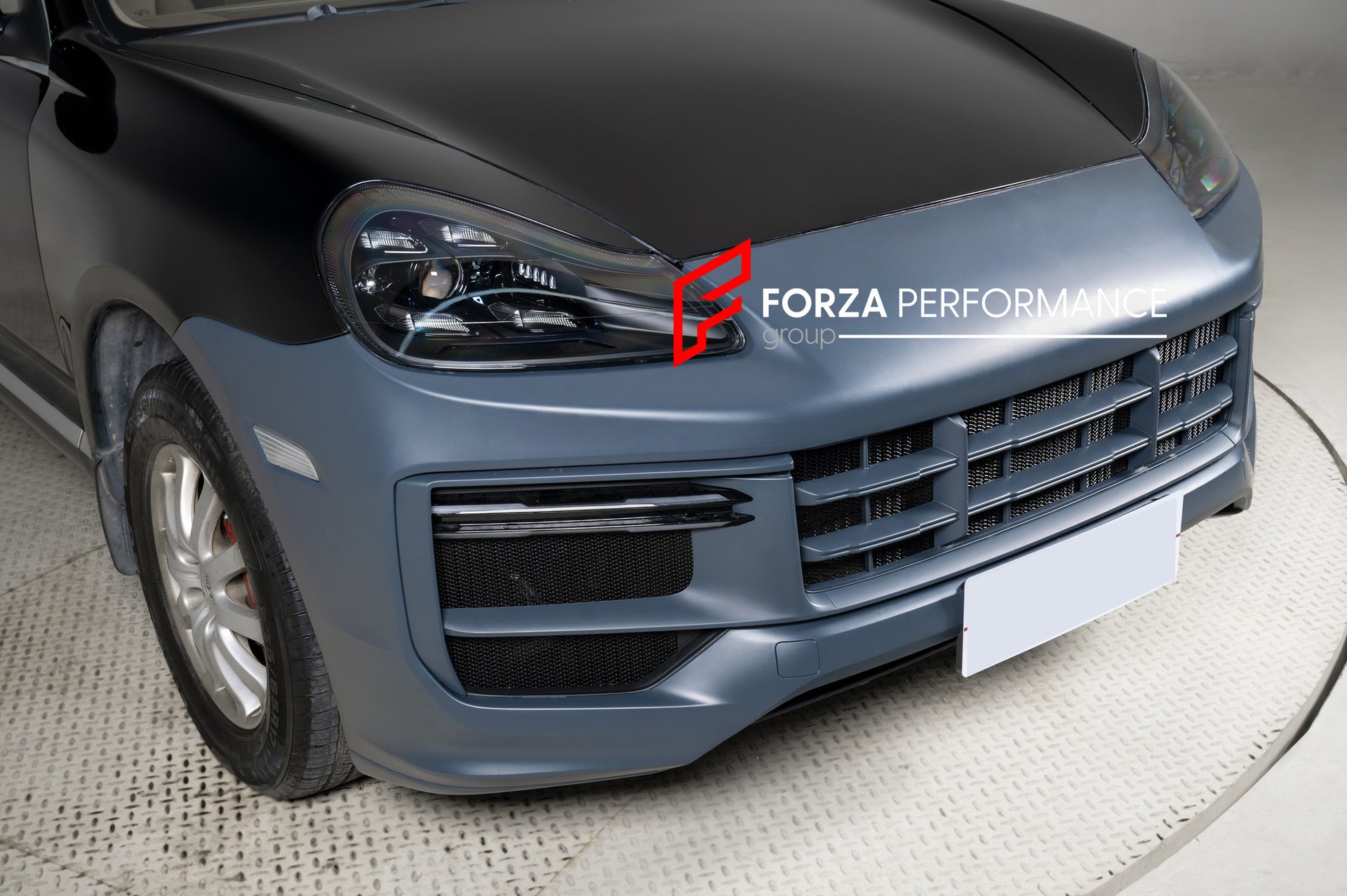 CONVERSION FRONT BUMPER ASSEMBLY and HEADLIGHTS for PORSCHE CAYENNE E1 9PA FACELIFT 2007 - 2010 UPGRADE to CAYENNE GTS SD E3 9YA FACELIFT 2024+

Set includes:
Front Bumper Assembly
Headlights

Material: Plastic

NOTE: Professional installation is required

Why “Contact Us for Pricing”?

We don’t display fixed prices because our goal is to offer you the most competitive deal possible. Product costs often decrease over time, and by requesting a quote, you’ll receive our most up-to-date price on market.

Payme