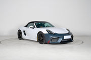 CONVERSION FRONT BUMPER ASSEMBLY for PORSCHE CAYMAN BOXSTER 981 2012 - 2016 upgrade to 718 BOXSTER CAYMAN 982 GT4 2020 - 2023

Set includes:

Front Bumper Assembly


Material: Plastic

Note: Professional installation is required