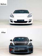CONVERSION FRONT BUMPER ASSEMBLY for PORSCHE PANAMERA 970 2010 - 2016 UPGRADE to 972 976 TURBO 2024+

Set includes:

Front Bumper Assembly

Material: Plastic

NOTE: Professional installation is required.

Why “Contact Us for Pricing”?

We don’t display fixed prices because our goal is to offer you the most competitive deal possible. Product costs often decrease over time, and by requesting a quote, you’ll receive our most up-to-date price on market.

Payment ►
Visa

Mastercard

PayPal with a credit card (ad