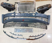 CONVERSION UPGRADE FACELIFT OLD TO NEW BODY KIT for Rolls Royce Phantom VIII 2022+ to Phantom VII 2002 - 2016
Set includes:

Front Bumper Assembly
Material: Plastic

NOTE: Professional installation is required.