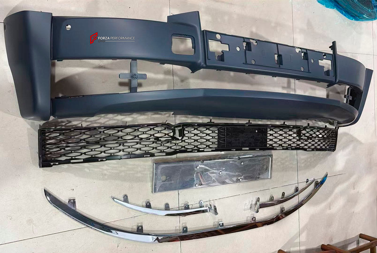 CONVERSION UPGRADE FACELIFT OLD TO NEW BODY KIT for Rolls Royce Phantom VIII 2022+ to Phantom VII 2002 - 2016
Set includes:

Front Bumper Assembly
Material: Plastic

NOTE: Professional installation is required.