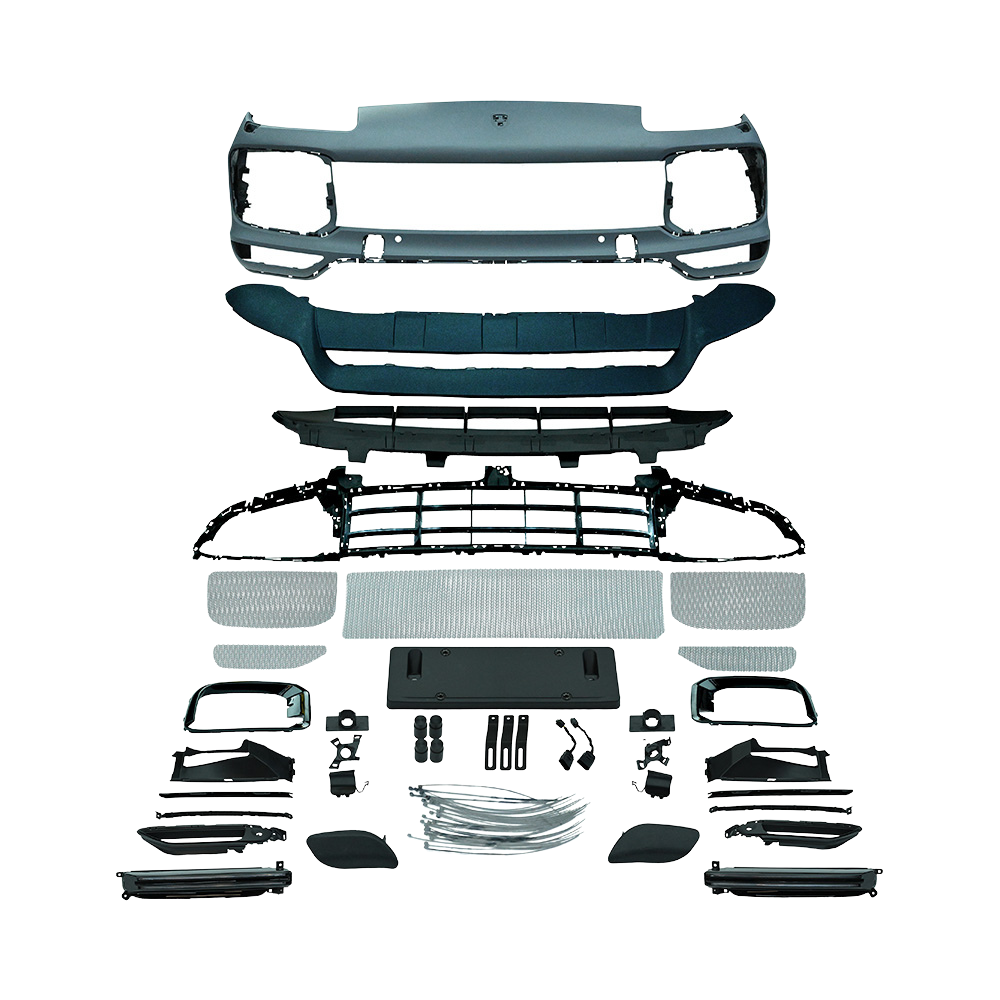 CONVERSION FRONT BUMPER BODYKIT for PORSCHE CAYENNE E1 9PA 957 2007 - 2010 upgrade to CAYENNE 9Y0.1 TURBO 2018 - 2023

Set includes:
Front Bumper Assembly


Material: Plastic PP

Note:&nbsp;Professional installation is required.


CONTACT US FOR PRICING.

Why “Contact Us for Pricing”?

We don’t display fixed prices because our goal is to offer you the most competitive deal possible. Product costs often decrease over time, and by requesting a quote, you’ll receive our most up-to-date price on the market.

SE