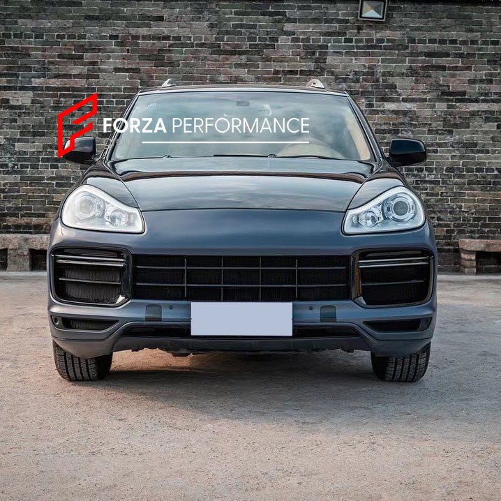 CONVERSION FRONT BUMPER BODYKIT for PORSCHE CAYENNE E1 9PA 957 2007 - 2010 upgrade to CAYENNE 9Y0.1 TURBO 2018 - 2023

Set includes:
Front Bumper Assembly


Material: Plastic PP

Note:&nbsp;Professional installation is required.


CONTACT US FOR PRICING.

Why “Contact Us for Pricing”?

We don’t display fixed prices because our goal is to offer you the most competitive deal possible. Product costs often decrease over time, and by requesting a quote, you’ll receive our most up-to-date price on the market.

SE