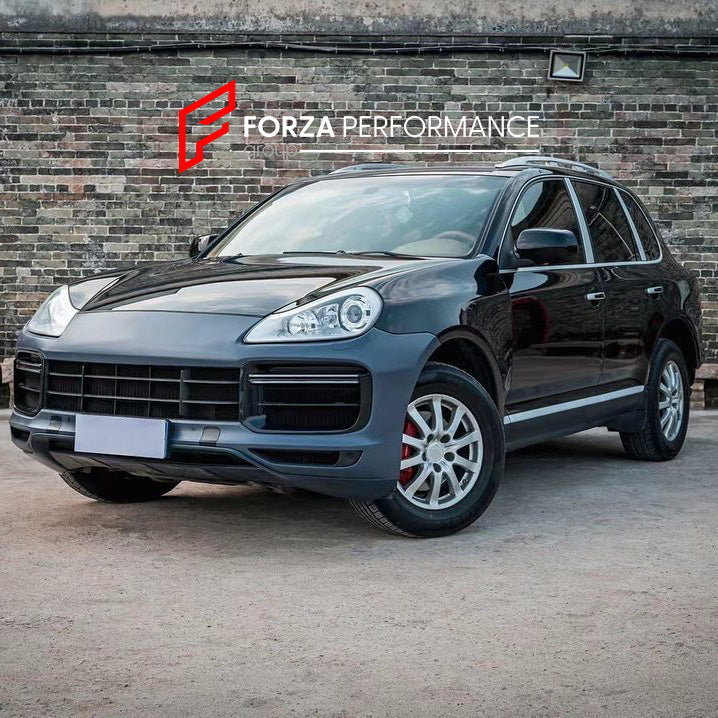 CONVERSION FRONT BUMPER BODYKIT for PORSCHE CAYENNE E1 9PA 957 2007 - 2010 upgrade to CAYENNE 9Y0.1 TURBO 2018 - 2023

Set includes:
Front Bumper Assembly


Material: Plastic PP

Note:&nbsp;Professional installation is required.


CONTACT US FOR PRICING.

Why “Contact Us for Pricing”?

We don’t display fixed prices because our goal is to offer you the most competitive deal possible. Product costs often decrease over time, and by requesting a quote, you’ll receive our most up-to-date price on the market.

SE