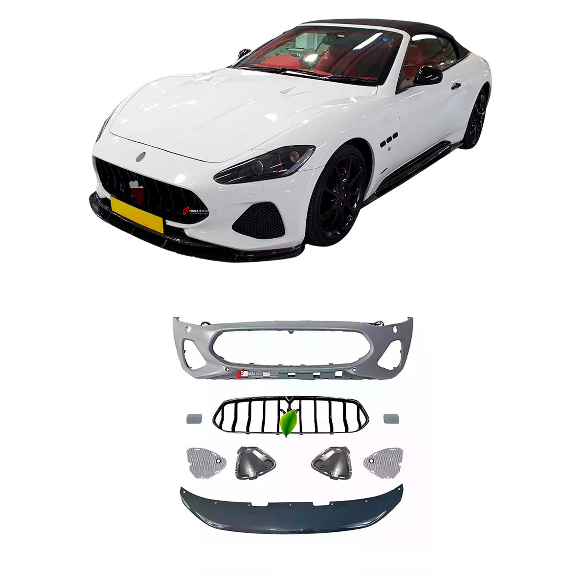 CONVERSION FRONT BUMPER KIT for MASERATI GRANTURISMO 1 M145 2007 - 2019 upgrade to M189 2023+

Set includes:

Front Bumper
Front Grille

Material: Plastic

NOTE: Professional installation is required.

Why “Contact Us for Pricing”?

We don’t display fixed prices because our goal is to offer you the most competitive deal possible. Product costs often decrease over time, and by requesting a quote, you’ll receive our most up-to-date price on market.

SECURED PAYMENT METHODS&nbsp;
PayPal (+4.4% fee)
Visa / Mast