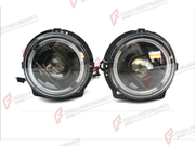 CONVERSION HEADLIGHTS for MERCEDES-BENZ G-CLASS W463 2008 - 2018 UPGRADE to G-CLASS W464 2019 - 2024

Set includes:
Headlights With Waterflowing Function

Material: Plastic

NOTE: Professional installation is required.