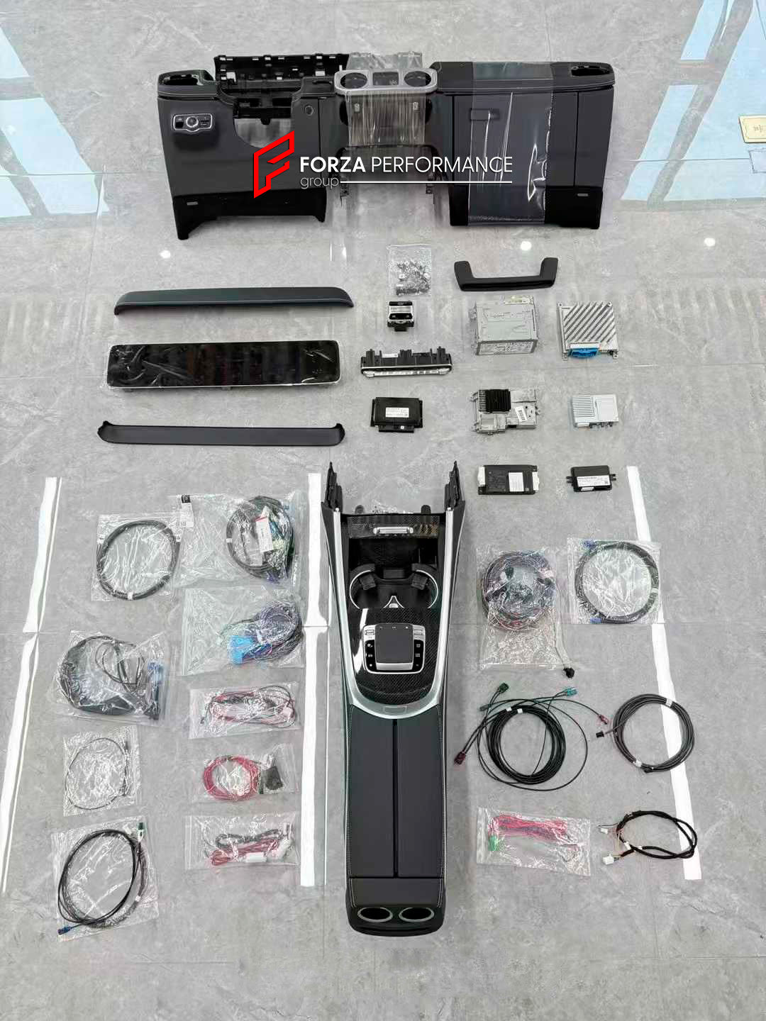 CONVERSION INTERIOR KIT for MERCEDES-BENZ G-CLASS W463 2002 - 2017 to W463A W464 2018 - 2024

Set includes:

AMG Steering Wheel

Dashboard Assembly

Display Screen
Center Panel
Center Console Armrest


Note: Professional installation and elctricain are required.

Payment ►
Visa

Mastercard

PayPal with a credit card (add 4.4% at checkout)
Payoneer
Cryptocurrency
Shipment ►
By express DHL/UPS/TNT/FedEx
To the local international airport
Special line by air
Special line by the sea
To Europe and the UK by trai