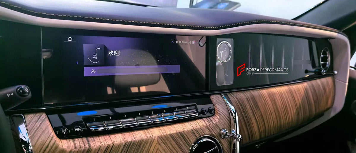 CONVERSION UPGRADE FACELIFT OLD TO NEW BODY KIT for Rolls-Royce Cullinan Series I 2018 - 2024 to Cullinan Series II 2024+
Set includes:

Interior Kit
Material: Plastic

NOTE: Professional installation is required.