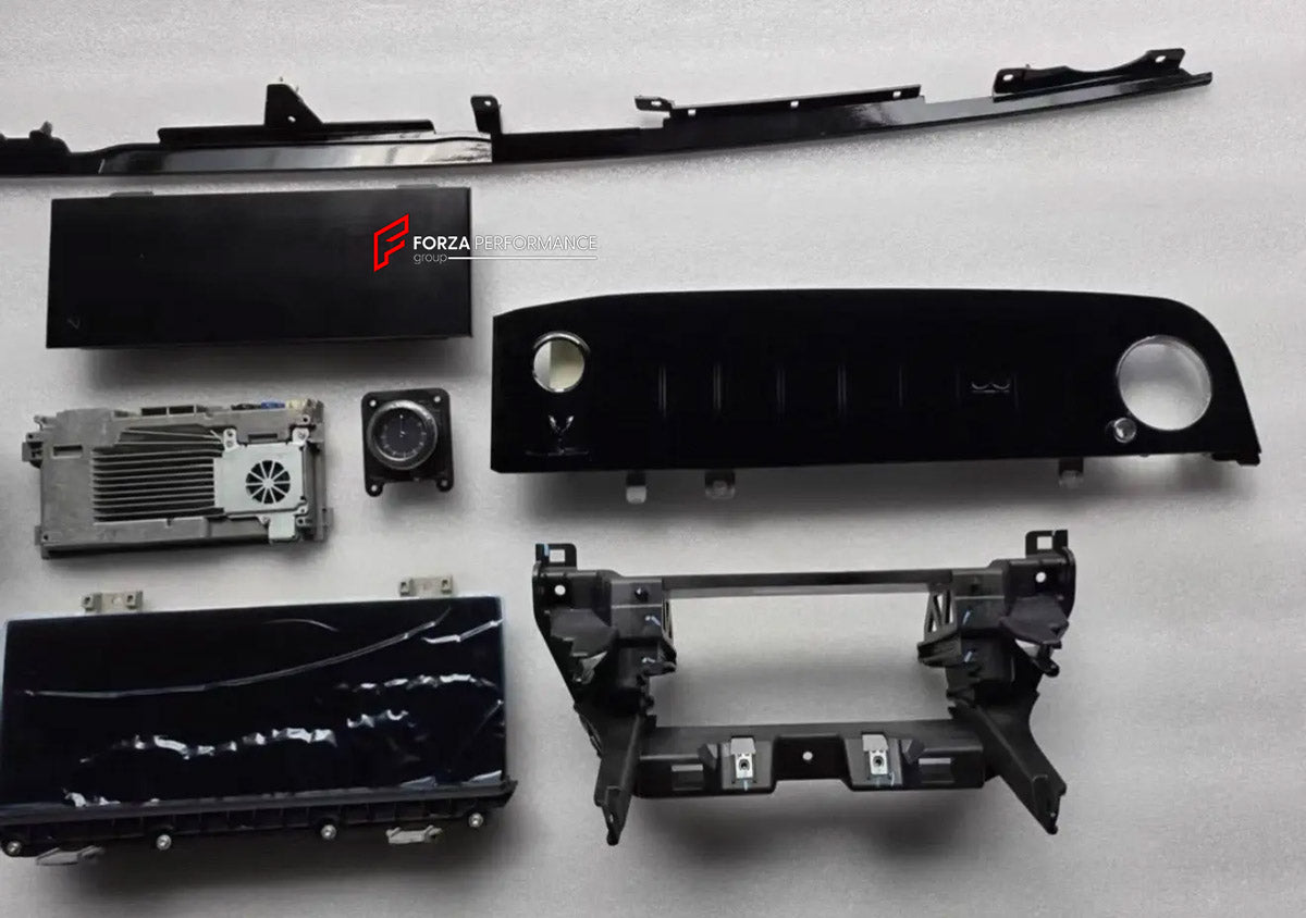 CONVERSION UPGRADE FACELIFT OLD TO NEW BODY KIT for Rolls-Royce Cullinan Series I 2018 - 2024 to Cullinan Series II 2024+
Set includes:

Interior Kit
Material: Plastic

NOTE: Professional installation is required.