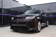 CONVERSION L461 SV STYLE BODY KIT for LAND ROVER RANGE ROVER SPORT L494 2013 - 2022
Set includes:

Front Lip
Front Bumper Assembly
Front Grille
Headlights
Front Fenders
Material: Plastic + Aluminium

NOTE: Professional installation is required.