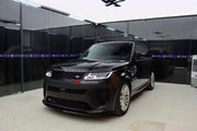 CONVERSION L461 SV STYLE BODY KIT for LAND ROVER RANGE ROVER SPORT L494 2013 - 2022
Set includes:

Front Lip
Front Bumper Assembly
Front Grille
Headlights
Front Fenders
Material: Plastic + Aluminium

NOTE: Professional installation is required.