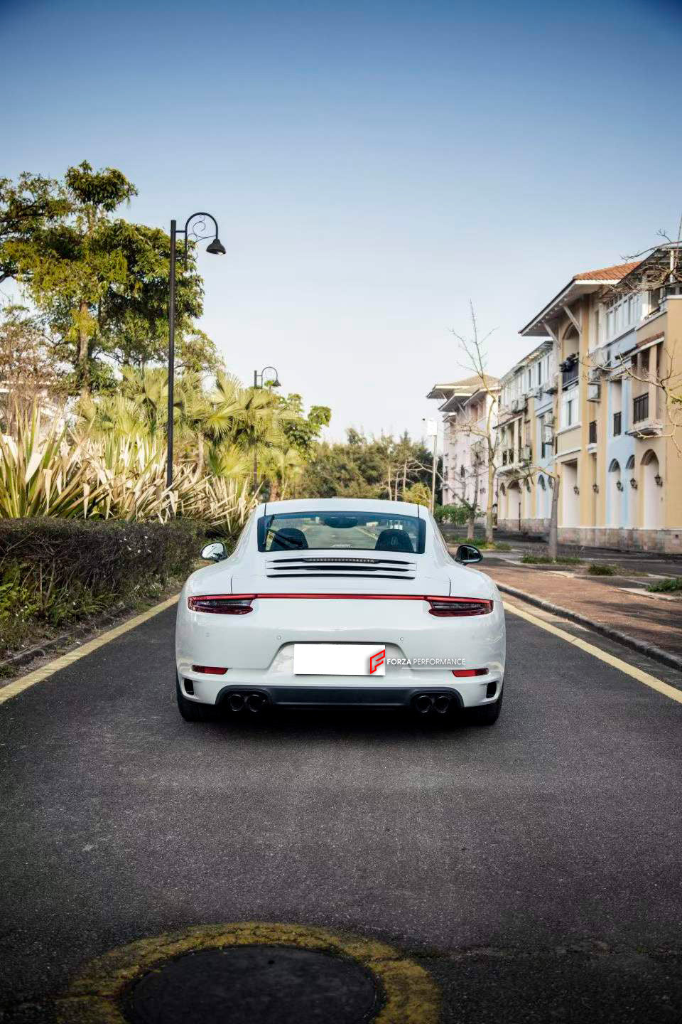 CONVERSION REAR BUMPER KIT for PORSCHE 911 991.1 CARRERA 2011 - 2017 upgrade to 991.2 CARRERA 2015 - 2020

Set includes:

Rear Tail Lights
Rear Bumper
Rear Diffuser
Exhaust Tips

Material: Plastic

NOTE: Professional installation is required.