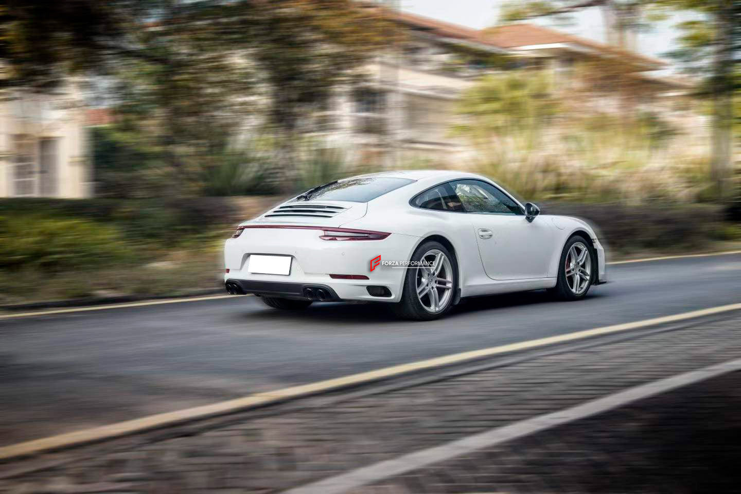 CONVERSION REAR BUMPER KIT for PORSCHE 911 991.1 CARRERA 2011 - 2017 upgrade to 991.2 CARRERA 2015 - 2020

Set includes:

Rear Tail Lights
Rear Bumper
Rear Diffuser
Exhaust Tips

Material: Plastic

NOTE: Professional installation is required.