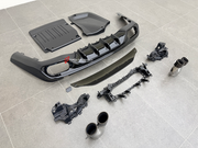 CONVERSION REAR DIFFUSER with EXHAUST TIPS for MERCEDES-BENZ CLE CLASS COUPE C236 A236 X236 2024+ UPGRADE to CLE CLASS AMG CLE 53 2024+ FACELIFT

Set includes:

Rear Diffuser
Exhaust Tips

Material:Plastic + Steel

NOTE: Professional installation is required