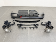 CONVERSION REAR DIFFUSER with EXHAUST TIPS for MERCEDES-BENZ CLE CLASS COUPE C236 A236 X236 2024+ UPGRADE to CLE CLASS AMG CLE 53 2024+ FACELIFT

Set includes:

Rear Diffuser
Exhaust Tips

Material:Plastic + Steel

NOTE: Professional installation is required