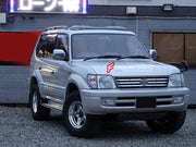 CONVERSION RETRO FRONT BUMPER for TOYOTA LAND CRUISER LC90 95 1998 - 2002
Set includes:

Front Lip
Front Bumper Assembly
Front Grille
Hood Bonnet
Front Fender
Material: Plastic

NOTE: Professional installation is required.