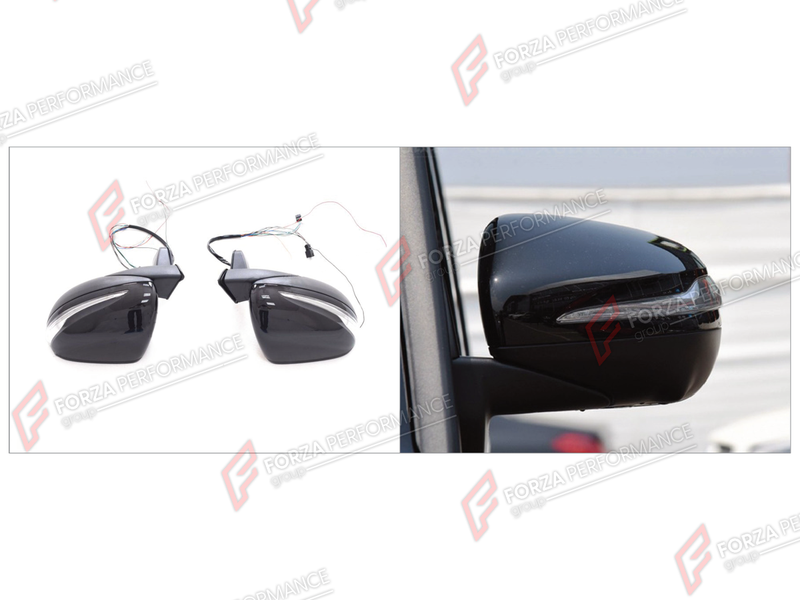 CONVERSION SIDE MIRROR COVERS for MERCEDES-BENZ G-CLASS W463 2008 - 2018 UPGRADE to G-CLASS W464 2019 - 2024