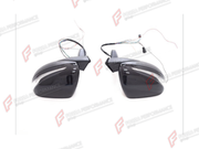 CONVERSION SIDE MIRROR COVERS for MERCEDES-BENZ G-CLASS W463 2008 - 2018 UPGRADE to G-CLASS W464 2019 - 2024

Set includes:
Side Mirror Covers

Material: Plastic

NOTE: Professional installation is required.