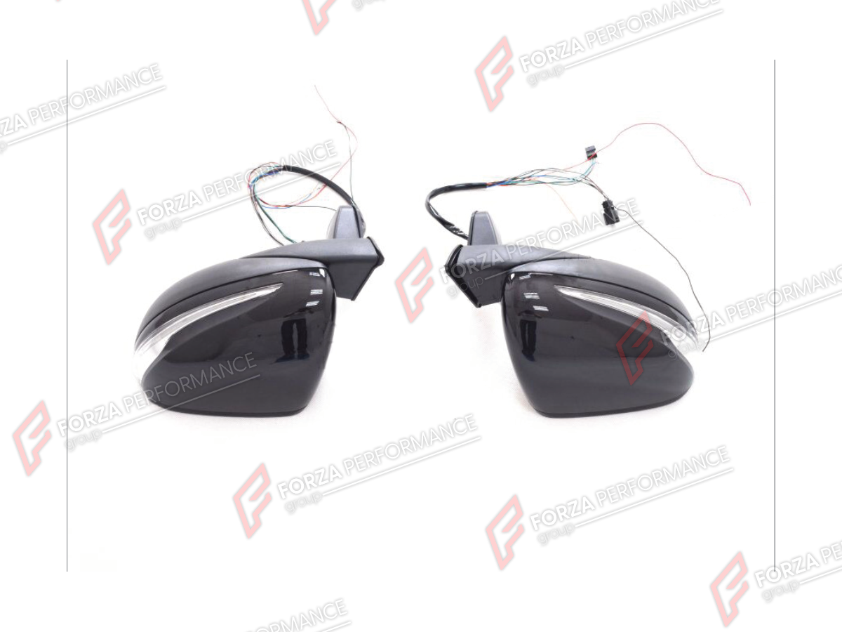 CONVERSION SIDE MIRROR COVERS for MERCEDES-BENZ G-CLASS W463 2008 - 2018 UPGRADE to G-CLASS W464 2019 - 2024

Set includes:
Side Mirror Covers

Material: Plastic

NOTE: Professional installation is required.