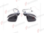 CONVERSION SIDE MIRROR COVERS for MERCEDES-BENZ G-CLASS W463 2008 - 2018 UPGRADE to G-CLASS W464 2019 - 2024

Set includes:
Side Mirror Covers

Material: Plastic

NOTE: Professional installation is required.