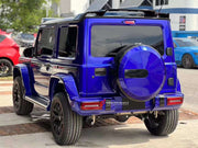 AMG G63 STYLE BODY KIT for SUZUKI JIMNY 2020+    Set includes:  Front Bumper Front Grille Hood/Bonnet Headlights Side Fenders Side Steps Spare Tire Cover Rear Bumper Rear Taillights