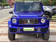 AMG G63 STYLE BODY KIT for SUZUKI JIMNY 2020+    Set includes:  Front Bumper Front Grille Hood/Bonnet Headlights Side Fenders Side Steps Spare Tire Cover Rear Bumper Rear Taillights