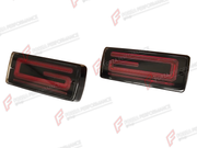 CONVERSION TAIL LIGHTS for MERCEDES-BENZ G-CLASS W463 2008 - 2018 UPGRADE to G-CLASS W464 2019 - 2024 FORZA PERFORMANCE custom fit G Style

Set includes:
Tail Lights

Material: Plastic

NOTE: Professional installation is required.