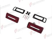 CONVERSION TAIL LIGHTS for MERCEDES-BENZ G-CLASS W463 2008 - 2018 UPGRADE to G-CLASS W464 2019 - 2024 FORZA PERFORMANCE custom fit TI Style

Set includes:
Tail Lights

Material: Plastic

NOTE: Professional installation is required.