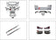 CONVERSION BODY KIT FOR MASERATI QUATTROPORTE 2013-2017 UPGRADE TO 2018-2022 TROFEO PERFOMANCE