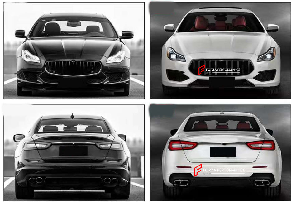 CONVERSION BODY KIT FOR MASERATI QUATTROPORTE 2013-2017 UPGRADE TO 2018-2022 TROFEO PERFOMANCE