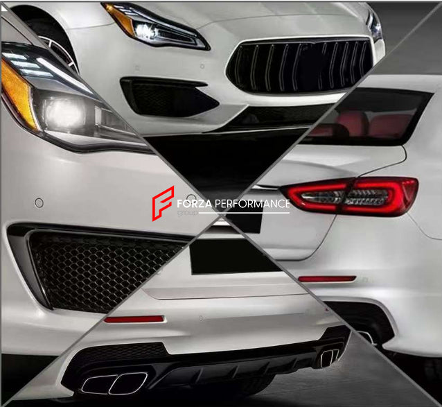CONVERSION BODY KIT FOR MASERATI QUATTROPORTE 2013-2017 UPGRADE TO 2018-2022 TROFEO PERFOMANCE