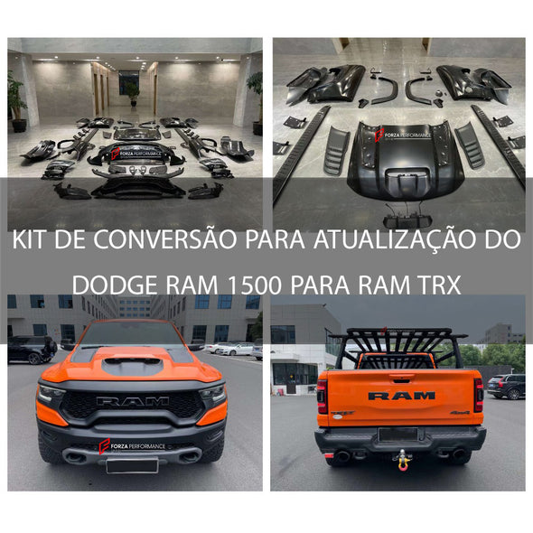 KIT DE CONVERSÃO PARA ATUALIZAÇÃO DO DODGE RAM 1500 PARA RAM TRX