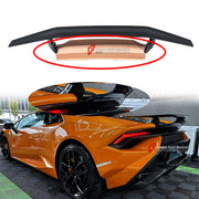 CONVERSION TRUNK LID for LAMBORGHINI HURACAN LP580 LP610 2014 - 2019 UPGRADE to HURACAN TECNICA 2022 - 2024 FORZA PERFORMANCE custom fit OEM Style

Set includes:
Trunk Lid

Material: Dry Carbon, Plastic

NOTE: Professional installation is required.