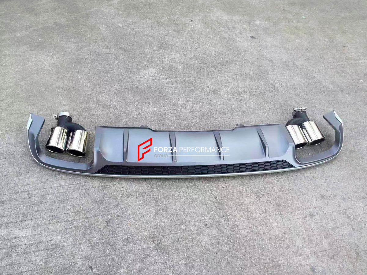 DRY CARBON BODY KIT FOR AUDI S4 B9 2016 - 2019

Set includes:

Front Bumper Assembly
Fog Lights
Grille
Rear Diffuser
Exhaust Tips

MATERIAL: Plastic

NOTE:Professional installation is required.