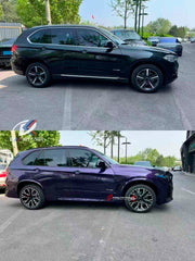 CONVERSION UPGRADE BODY KIT for BMW X5 F15 2014 - 2018 UPGRADE TO X5 G05 F95

Set includes:

Front Bumper assembly
Headlights&nbsp;
Front fenders

Side fender flares

Rear Trunk
Rear Bumper assembly
Rear tail lights

Exhaust tips

Material: Plastic + Aluminum + Stainless steel

Note: Professional installation is required