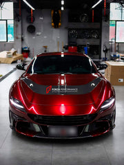 CONVERSION UPGRADE BODY KIT for FERRARI F12 BERLINETTA 2012 - 2017 upgrade to TDF

Set includes:

Front Lip
Front Bumper
Hood / Bonnet
Front Fenders
Side Skirts
Rear Spoiler
Rear Bumper
Rear Diffuser
Exhaust Tips

Material: Dry Carbon

Note: Professional installation is required.