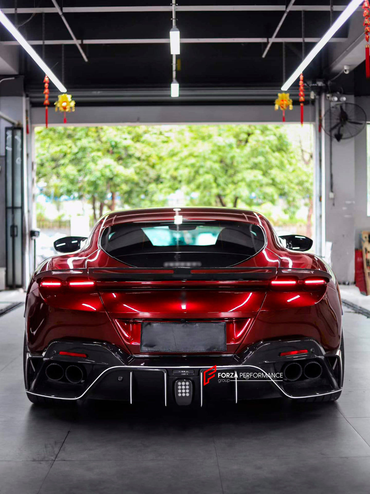 CONVERSION UPGRADE BODY KIT for FERRARI F12 BERLINETTA 2012 - 2017 upgrade to TDF

Set includes:

Front Lip
Front Bumper
Hood / Bonnet
Front Fenders
Side Skirts
Rear Spoiler
Rear Bumper
Rear Diffuser
Exhaust Tips

Material: Dry Carbon

Note: Professional installation is required.