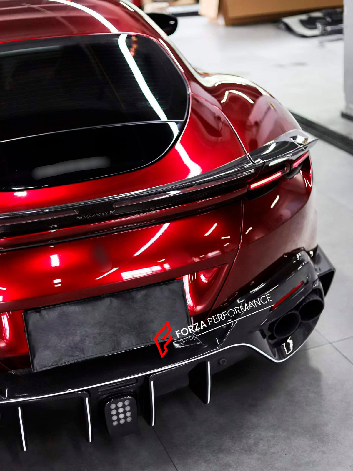 CONVERSION UPGRADE BODY KIT for FERRARI F12 BERLINETTA 2012 - 2017 upgrade to TDF

Set includes:

Front Lip
Front Bumper
Hood / Bonnet
Front Fenders
Side Skirts
Rear Spoiler
Rear Bumper
Rear Diffuser
Exhaust Tips

Material: Dry Carbon

Note: Professional installation is required.