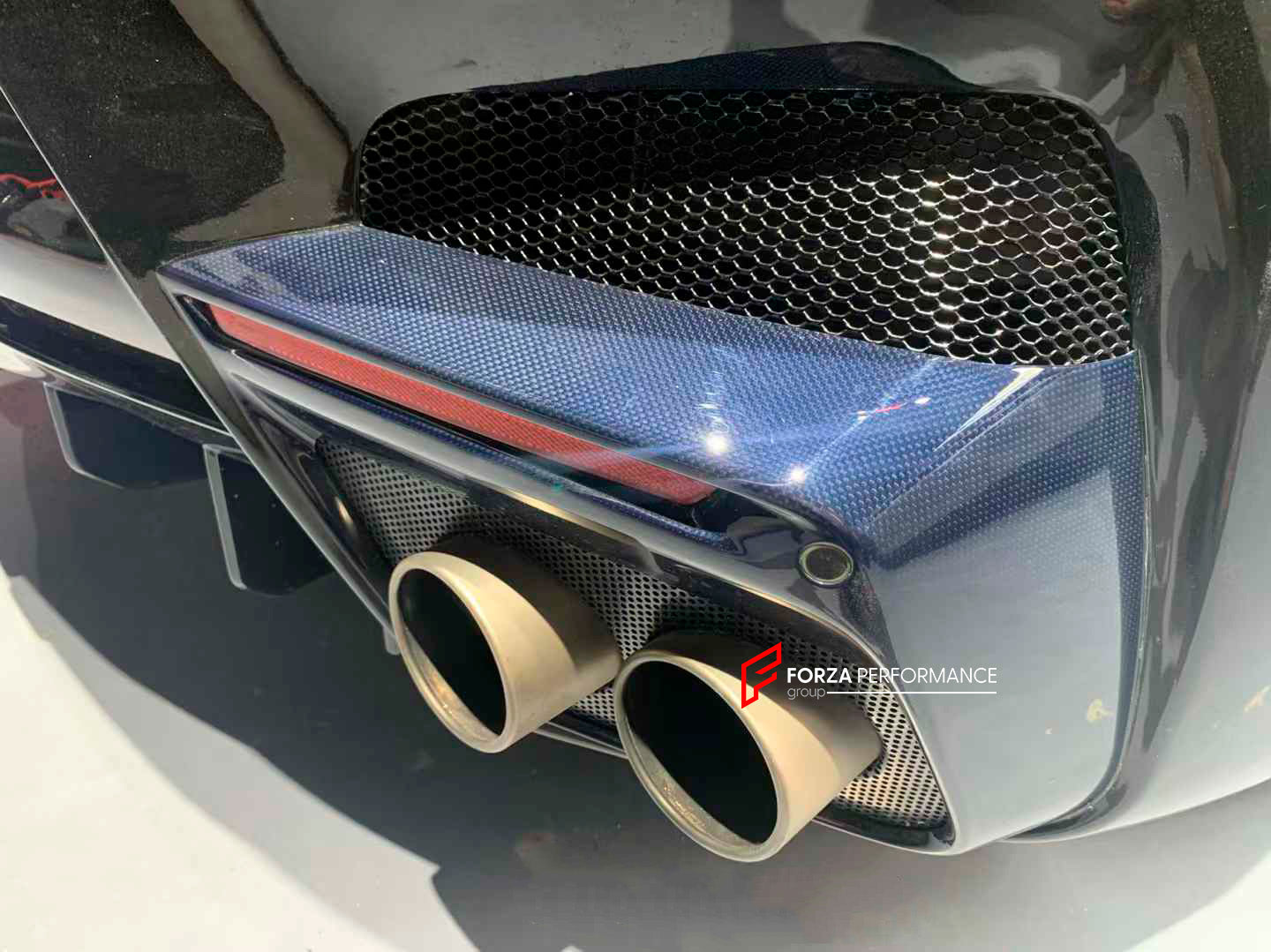 CONVERSION UPGRADE BODY KIT for FERRARI F12 BERLINETTA 2012 - 2017 upgrade to TDF

Set includes:

Front Lip
Front Bumper
Front Fenders
Side Skirts
Rear Spoiler
Rear Bumper
Rear Diffuser
Exhaust Tips

Material: Dry Carbon

Note: Professional installation is required.