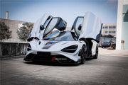 CONVERSION UPGRADE BODY KIT for MCLAREN 720S 2017 - 2023 upgrade to 765LT

Set includes:

Front Lip
Front Bumper

Front Fenders
Side Skirts
Rear Engine Cover
Rear Spoiler Wing
Rear Bumper
Rear Air Intake Vent Trims
Rear Bumper Canards
Rear Bumper Vents
Rear Diffuser


Material: Dry Carbon Fiber and Fiberglass 

NOTE: Professional installation is required

CONTACT US FOR MORE INFORMATION