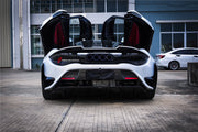 CONVERSION UPGRADE BODY KIT for MCLAREN 720S 2017 - 2023 upgrade to 765LT

Set includes:

Front Lip
Front Bumper

Front Fenders
Side Skirts
Rear Engine Cover
Rear Spoiler Wing
Rear Bumper
Rear Air Intake Vent Trims
Rear Bumper Canards
Rear Bumper Vents
Rear Diffuser


Material: Dry Carbon Fiber and Fiberglass 

NOTE: Professional installation is required

CONTACT US FOR MORE INFORMATION