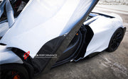 CONVERSION UPGRADE BODY KIT for MCLAREN 720S 2017 - 2023 upgrade to 765LT

Set includes:

Front Lip
Front Bumper

Front Fenders
Side Skirts
Rear Engine Cover
Rear Spoiler Wing
Rear Bumper
Rear Air Intake Vent Trims
Rear Bumper Canards
Rear Bumper Vents
Rear Diffuser


Material: Dry Carbon Fiber and Fiberglass 

NOTE: Professional installation is required

CONTACT US FOR MORE INFORMATION