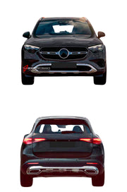 CONVERSION UPGRADE BODY KIT for MERCEDES-BENZ GLC-CLASS X254 2022+ to GLC63S


Set includes:&nbsp;

Front Lip
Front Bumper Assembly
Fender Flares
Rear Bumper
Rear Diffuser
Exhaust Tips

NOTE: Professional installation is required.