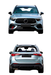 CONVERSION UPGRADE BODY KIT for MERCEDES-BENZ GLC-CLASS X254 2022+ to GLC63S


Set includes:&nbsp;

Front Lip
Front Bumper Assembly
Fender Flares
Rear Bumper
Rear Diffuser
Exhaust Tips

NOTE: Professional installation is required.