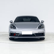 CONVERSION UPGRADE BODY KIT for PORSCHE 718 982 CAYMAN BOXSTER upgrade to GTS

Set includes:

Front Bumper Assembly
Rear Diffuser
Rear Light Bar

Material: Plastic

NOTE: Professional installation is required. Factory LED DRL must be reused